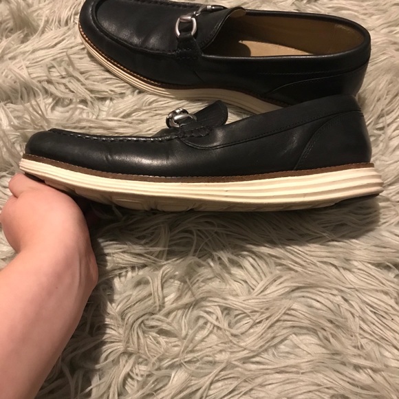 Cole Haan dress slip on loafer boat shoes 9.5 - Picture 2 of 8